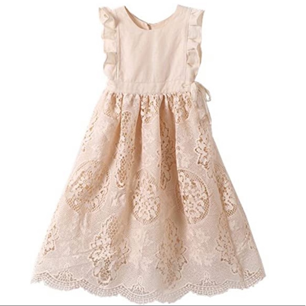 Gorgeous Girls Lace Dress— perfect for Easter